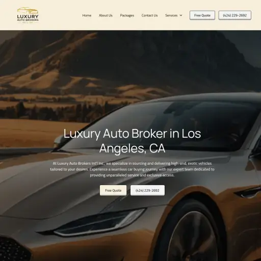 Luxury Auto Brokers Int'l Inc