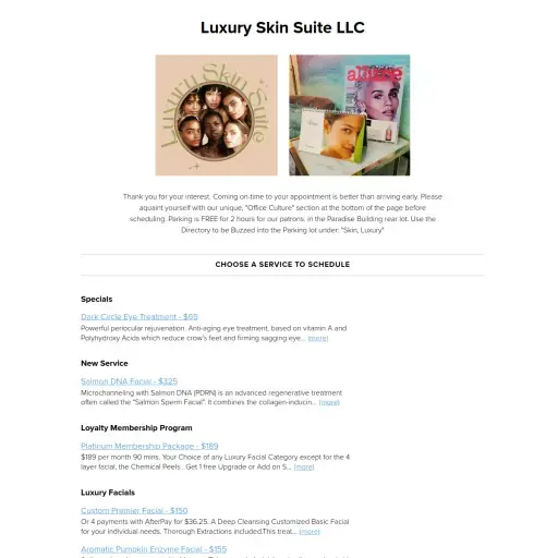 Luxury Skin Suite