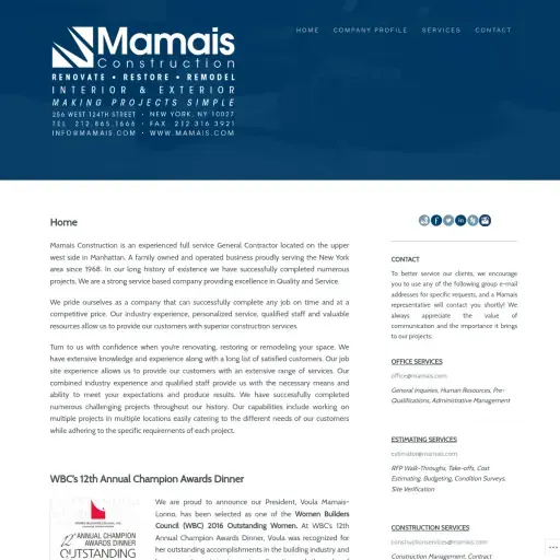Mamais Construction