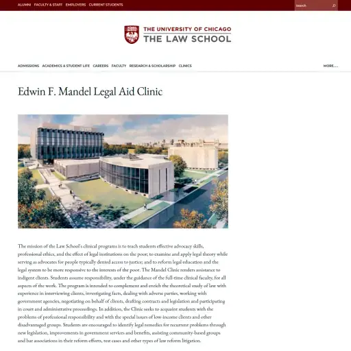 Mandel Legal Aid Clinic