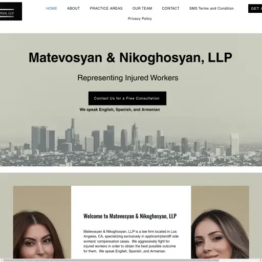 Matevosyan & Nikoghosyan, LLP