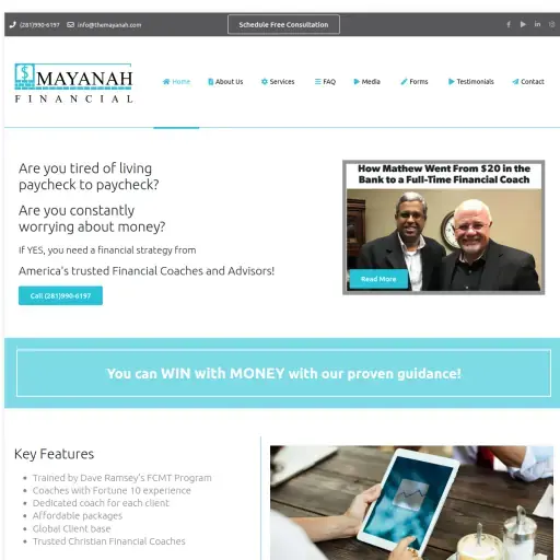Mayanah Financial - A Dave Ramsey ELP