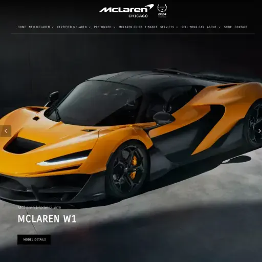 McLaren Chicago Showroom