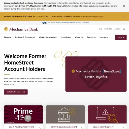 Mechanics Bank