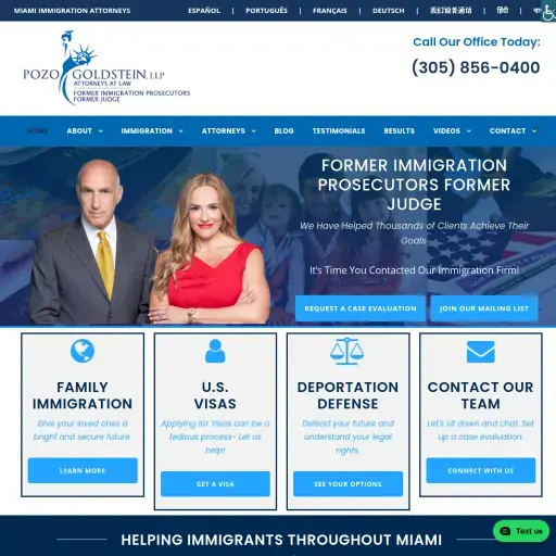 Miami Immigration Lawyers - Pozo Goldstein, LLP