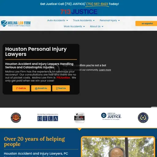 Molina Law Firm - (713) JUSTICE