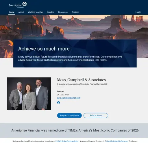 Moss, Campbell & Associates - Ameriprise Financial Services, LLC