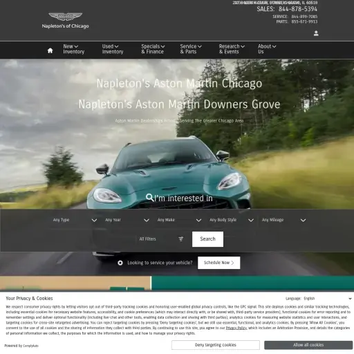 Napleton's Aston Martin Chicago