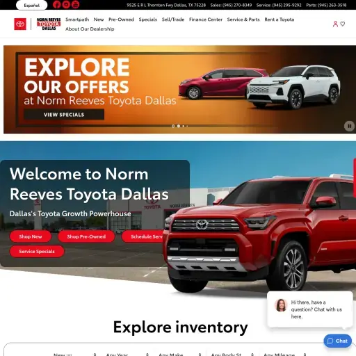 Norm Reeves Toyota Dallas
