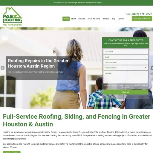Paez Roofing and Remodeling LLC