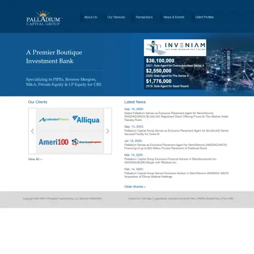 Palladium Capital Advisors Llc