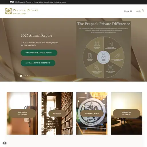 Peapack Private Bank & Trust