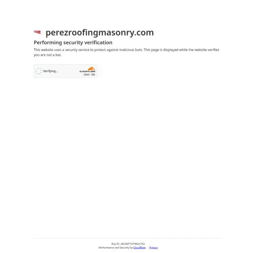 Perez Roofing & Masonry