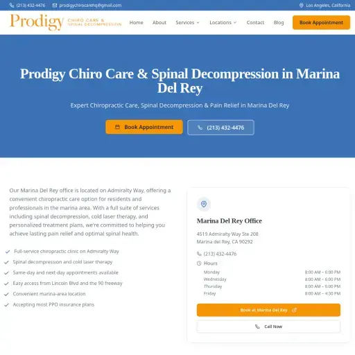 Prodigy Chiro Care and Spinal Decompression (Marina Del Rey)