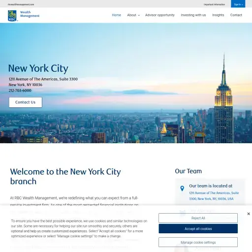 RBC Wealth Management Branch - New York City