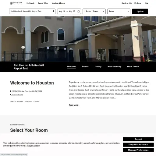 Red Lion Inn & Suites IAH Airport East