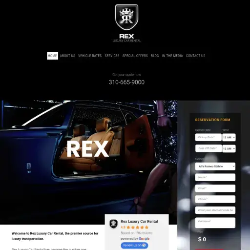 Rex Luxury Car Rental