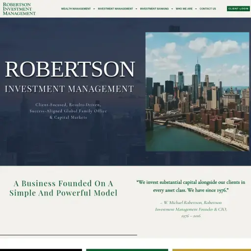 Robertson Wealth Management