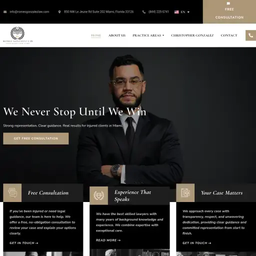 Romeo Gonzalez Law