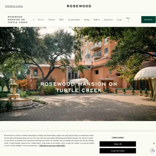 Rosewood Mansion on Turtle Creek