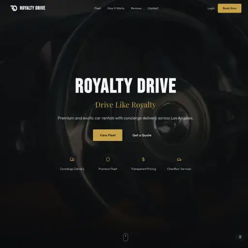 Royalty Drive - Luxury Car Rental in Los Angeles