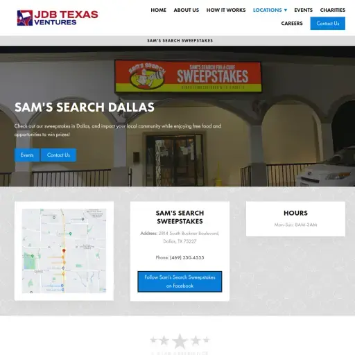 Sam's Search Sweepstakes