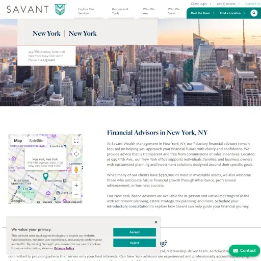 Savant Wealth Management