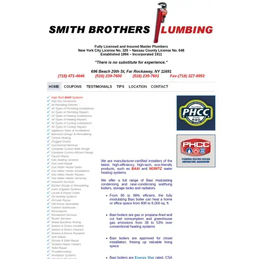 Smith Bros Plumbing Co