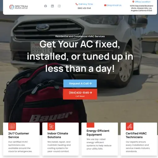 Spectrum Heating and Air