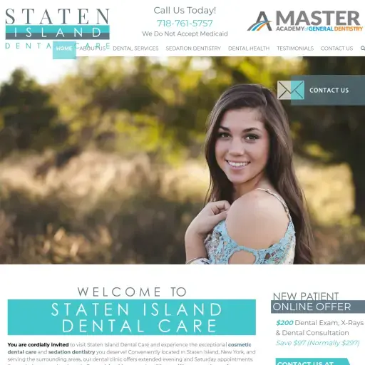 Staten Island Dental Care - Dr. Frederick Hecht, MAGD