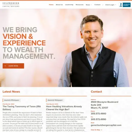 Sulzberger Capital Advisors
