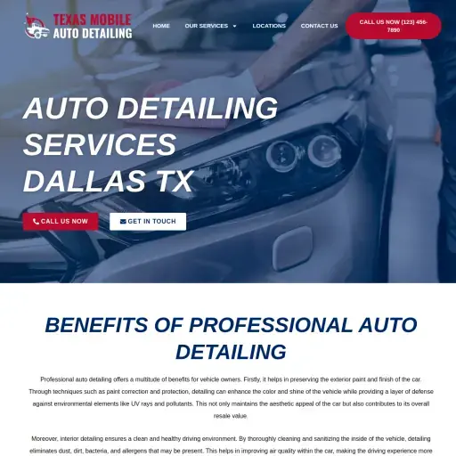 Texas Mobile Auto Detailing