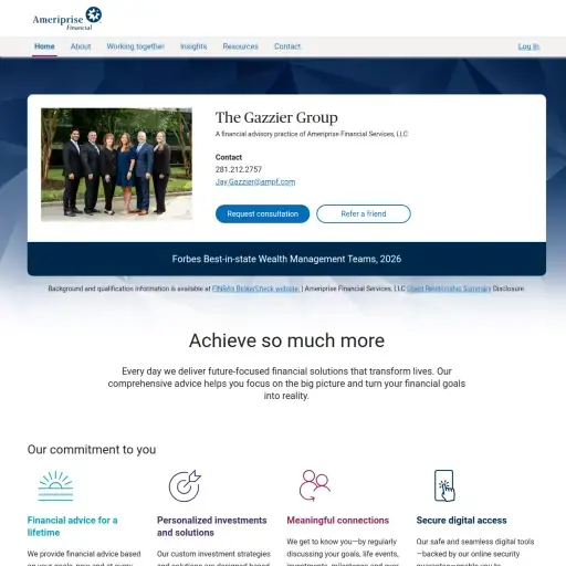 The Gazzier Group - Ameriprise Financial Services, LLC