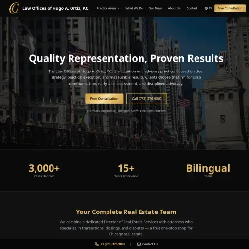 The Law Offices of Hugo A. Ortiz, P.C.