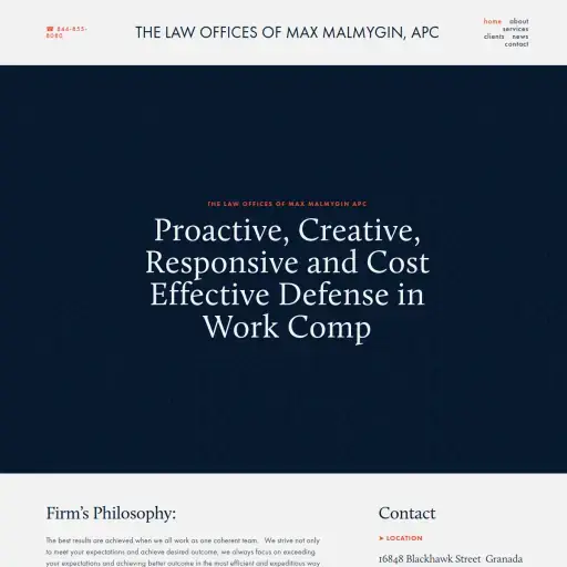 The Law Offices of Max Malmygin