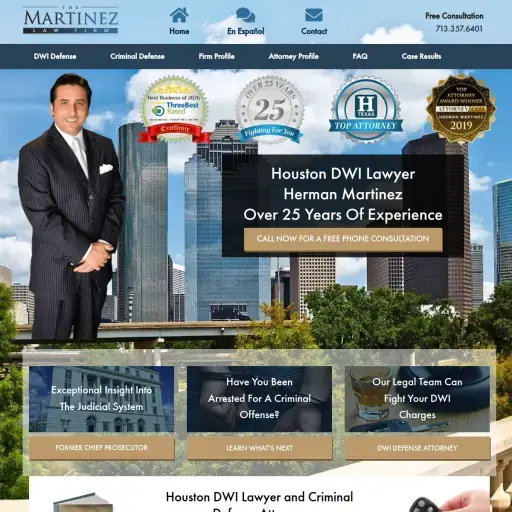 The Martinez Law Firm - Houston DWI Lawyer