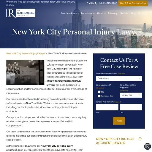 The Rothenberg Law Firm Accident And Injury Lawyers