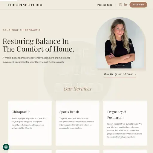 The Spine Studio - Mobile Chiropractor