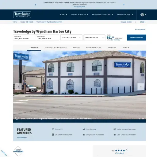 Travelodge by Wyndham Harbor City