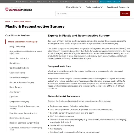 UChicago Medicine: Plastic & Reconstructive Surgery
