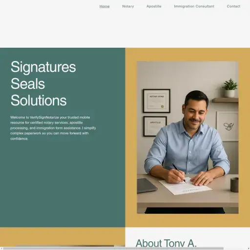 verifysignnotarize mobile notary