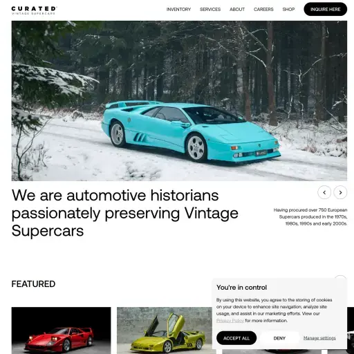 We Are Curated