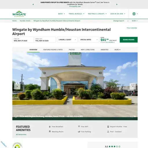Wingate by Wyndham Humble/Houston Intercontinental Airport