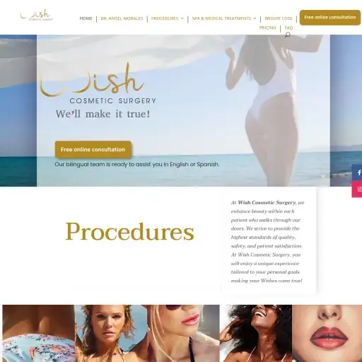 Wish Cosmetic Surgery | Dr. Angel Morales, MD, FACS, FAACS